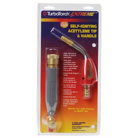 Turbotorch Torch Kit, Acetylene 0386-0828